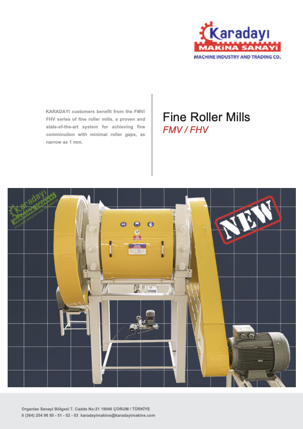 Molino Laminador Desintegrador