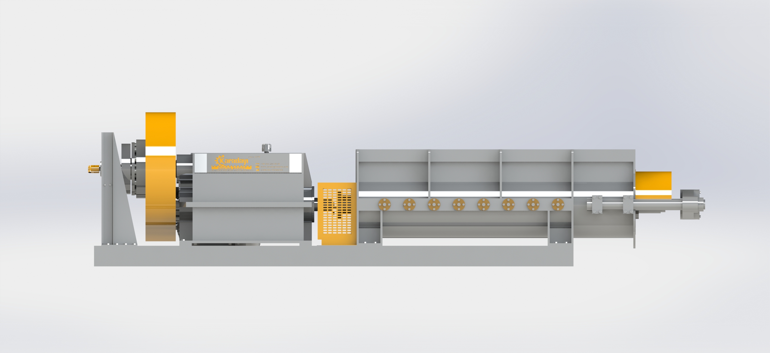 Open Double-Shaft Mixers - 360° View 1